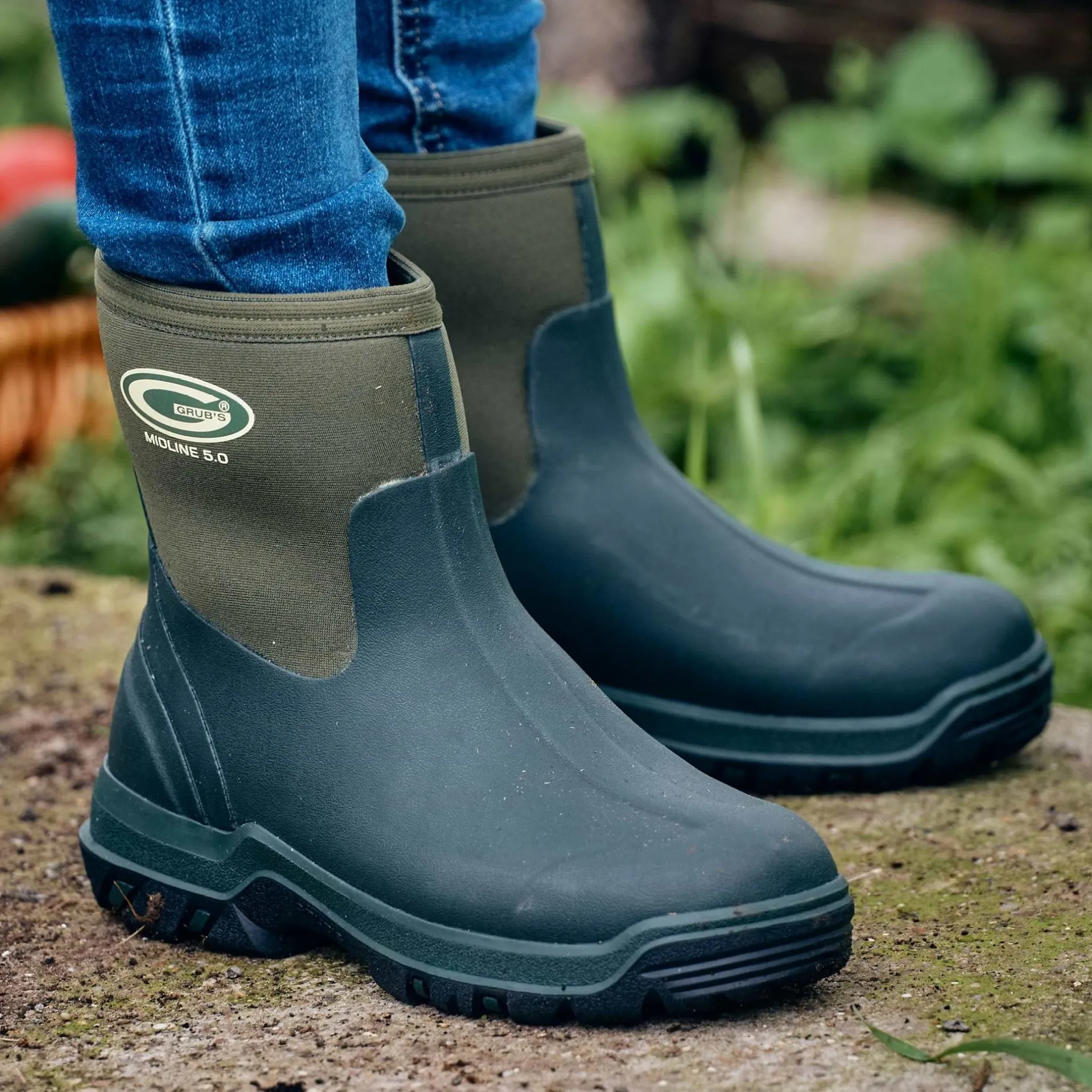 grubs-boots-midline-unisex-mid-vEPTOTpF-2.webp Sale TOG24 Grubs Boots Midline Unisex Mid Height Wellies Green