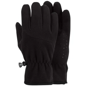 Fashion TOG24 Gust Windproof Fleece Gloves Black