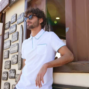 Hot TOG24 Hamlin Mens Polo Shirt Optic White