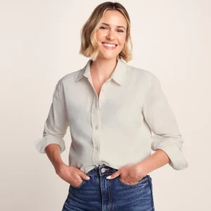 Outlet TOG24 Harby Womens Long Sleeve Shirt Vanilla