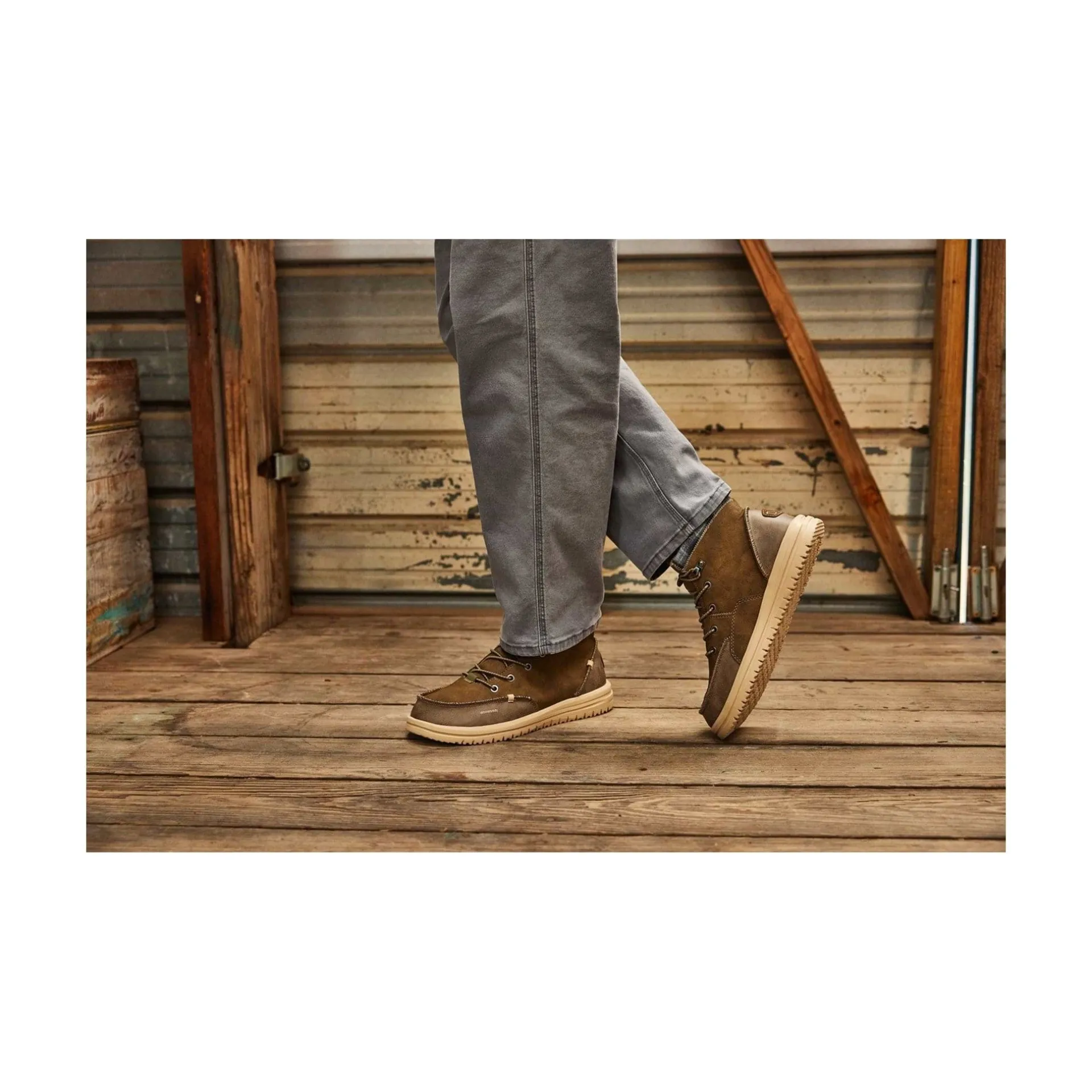 heydude-bradley-classic-mens-b-DEUoTCHW-4.webp Sale TOG24 HEYDUDE Bradley Classic Mens Boots Walnut