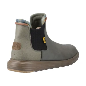 Online TOG24 HEYDUDE Branson Classic Mens Boots Dark Olive/Espresso