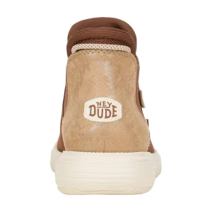 Best TOG24 HEYDUDE Branson Suede Novelty Womens Boots | Brown/Snake