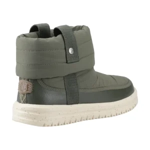 Online TOG24 HEYDUDE Camden Cuff Nylon Quilt Womens Boot Dark Olive