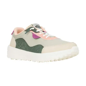Sale TOG24 HEYDUDE Hayden Colorblock Womens Trainers Dusty Olive |