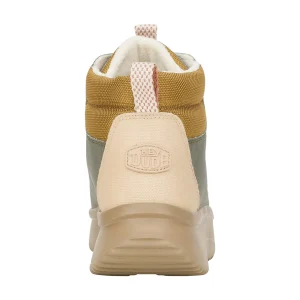 Hot TOG24 HEYDUDE Wendy Peak Apres Womens Ankle Boots Olive