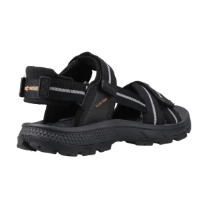 Outlet TOG24 Hi-Tec Sierra Mens Sandal Black/Grey/Orange