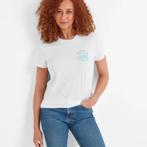 New TOG24 Highland Women's T-Shirt In Optic White |