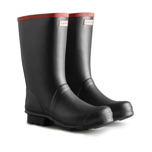 Discount TOG24 Hunter Argyll Short Knee Wellington Boots Black