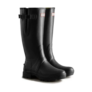 New TOG24 Hunter Balmoral Adjustable Mens Wellington Black