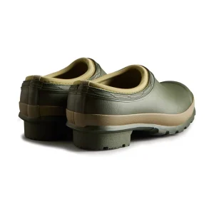 Discount TOG24 Hunter Gardener Womens Clogs Dark Olive/Clay