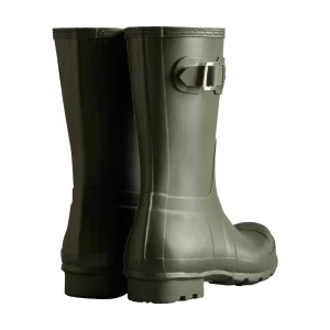 Online TOG24 Hunter Original Short Mens Wellington Boots Dark Olive