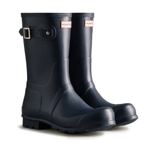Clearance TOG24 Hunter Original Short Mens Wellington Boots Navy
