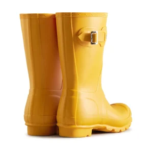 Discount TOG24 Hunter Original Short Wellington Boots Womens Yellow