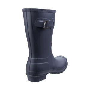 Fashion TOG24 Hunter Original Short Womens Wellington Boots Navy