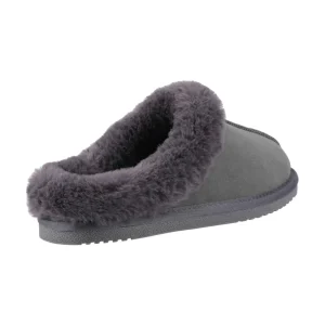 New TOG24 Hush Puppies Amara Slipper Womens Grey