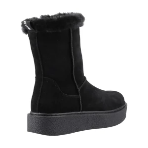 Outlet TOG24 Hush Puppies Becca Mid Boot Womens Black