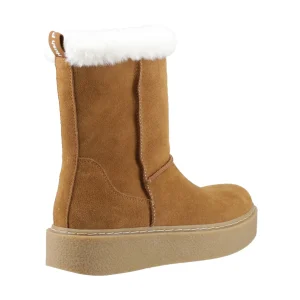 Fashion TOG24 Hush Puppies Becca Mid Boot Womens Tan