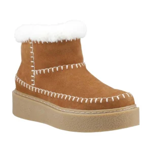Discount TOG24 Hush Puppies Brielle Stitch Boot Womens Tan