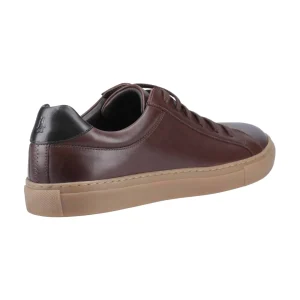 Sale TOG24 Hush Puppies Colton Mens Cupsole Coffee