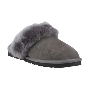 Fashion TOG24 Hush Puppies Samantha Mule Slipper Womens Grey