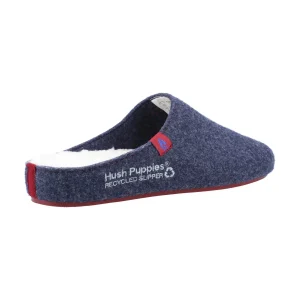 Clearance TOG24 Hush Puppies The Good Slipper Mens Navy