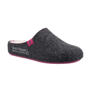 Sale TOG24 Hush Puppies The Good Slipper Womens Charcoal