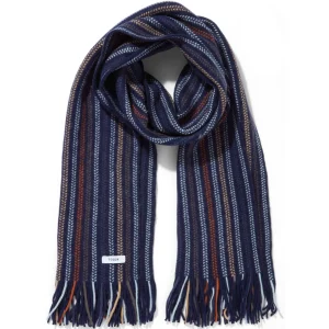 Discount TOG24 Jenkin Knitted Scarf Multi Col Stripe
