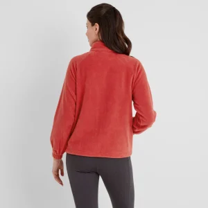 New TOG24 Kayford Womens Microfleece Jacket Cranberry
