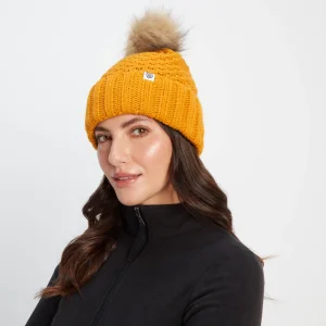 Fashion TOG24 Keeley Knit Hat In | Accessories | Golden Yellow