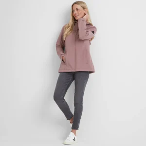 Sale TOG24 Keld Womens Softshell Hooded Jacket Mauve