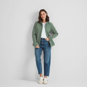 Discount TOG24 Keld Womens Softshell Hooded Jacket Light Forest