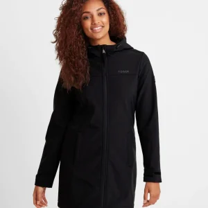 Online TOG24 Keld Womens Softshell Long Jacket Black