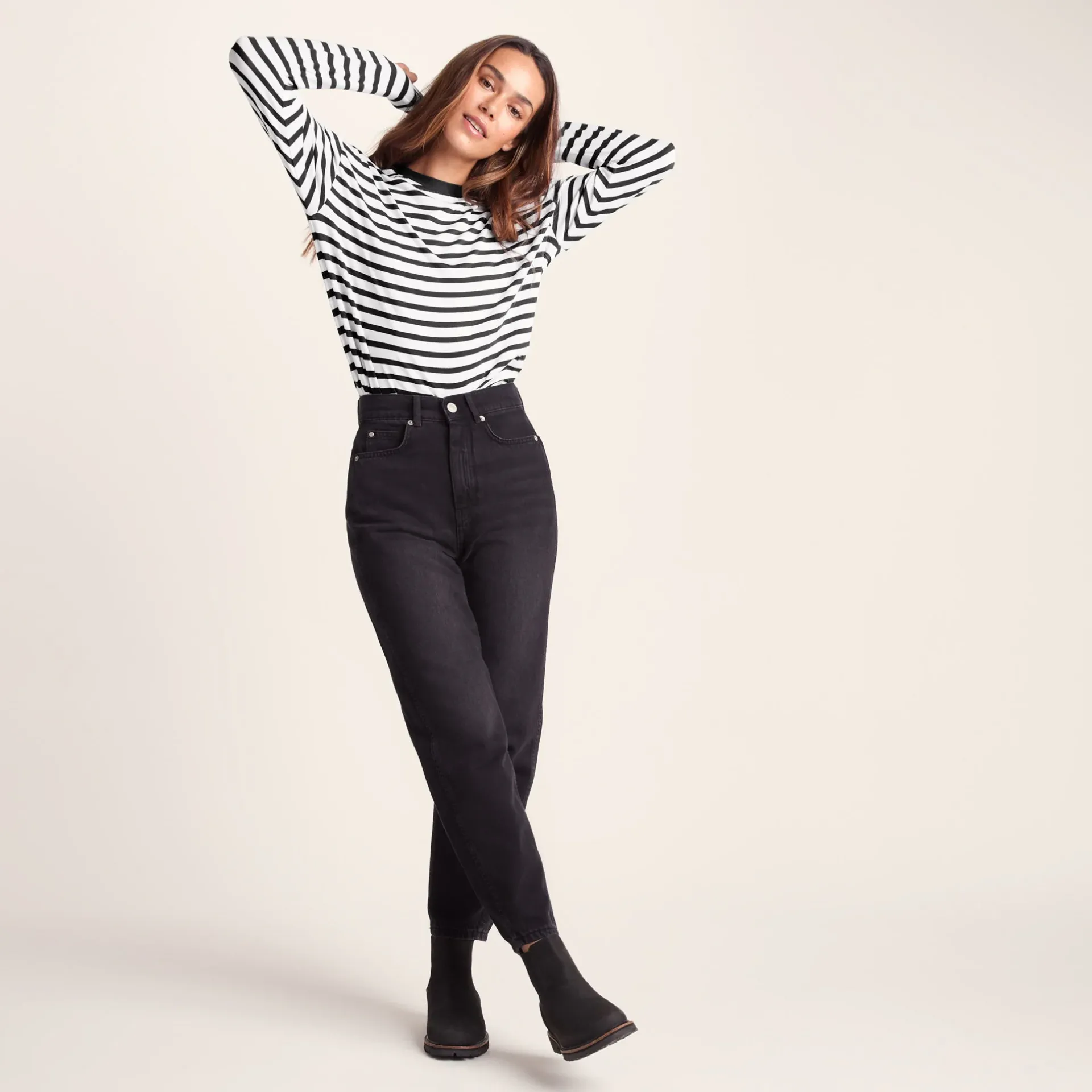 kitty-womens-long-sleeve-t-shi-QAbVJWth-2.webp Hot TOG24 Kitty Womens Long Sleeve T-Shirt Washed Black Stripe