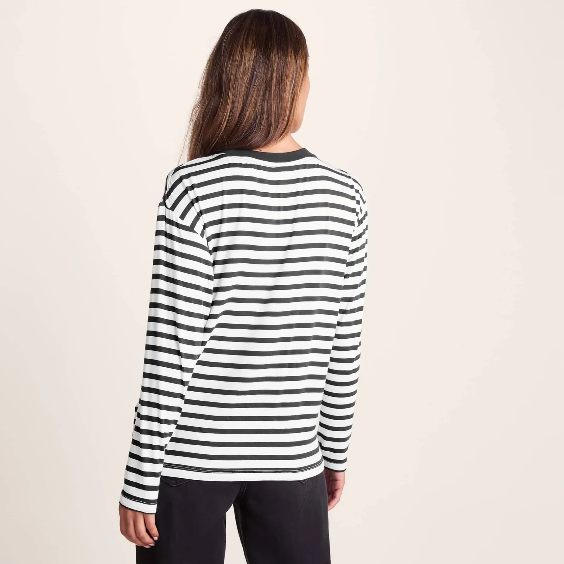 kitty-womens-long-sleeve-t-shi-QAbVJWth-4.webp Hot TOG24 Kitty Womens Long Sleeve T-Shirt Washed Black Stripe