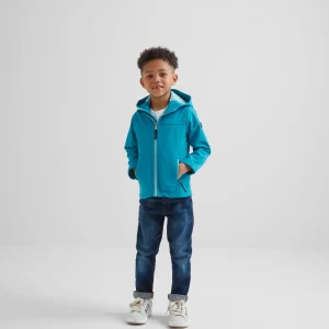 Hot TOG24 Koroma Kids Softshell Hooded Jacket Mosaic Blue