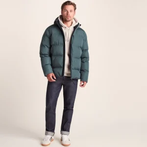 Fashion TOG24 Menka Mens Padded Jacket Graphite