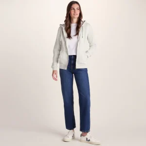 Outlet TOG24 Mia Womens Zip Hoody Oatmeal Marl