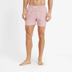 Clearance TOG24 Micah Men's Swim Shorts In | Washed Red Stripe