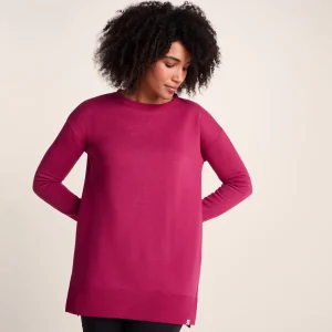 Best TOG24 Michelle Womens Sweater Washed Burgundy