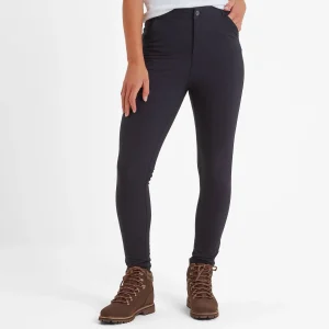 Clearance TOG24 Milton Womens Water Resistant Slim Trouser Short Black