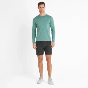 Sale TOG24 Mittel Mens Tech Long Sleeve Top Seafoam Green Marl
