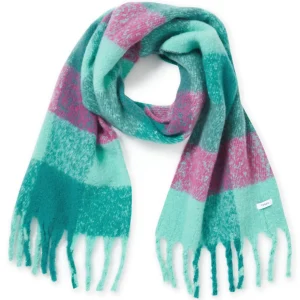 Clearance TOG24 Miyara Woven Scarf Berry Check