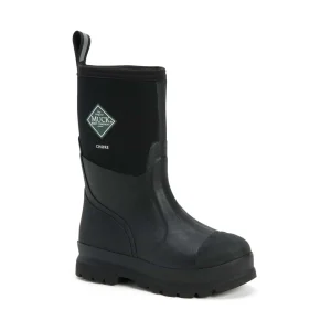 Online TOG24 Muck Boots Chore Classic Mid Patterned Unisex Wellington Black