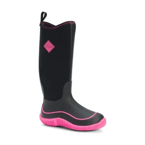 Discount TOG24 Muck Boots Hale Pull On Womens Wellington Black/Pink