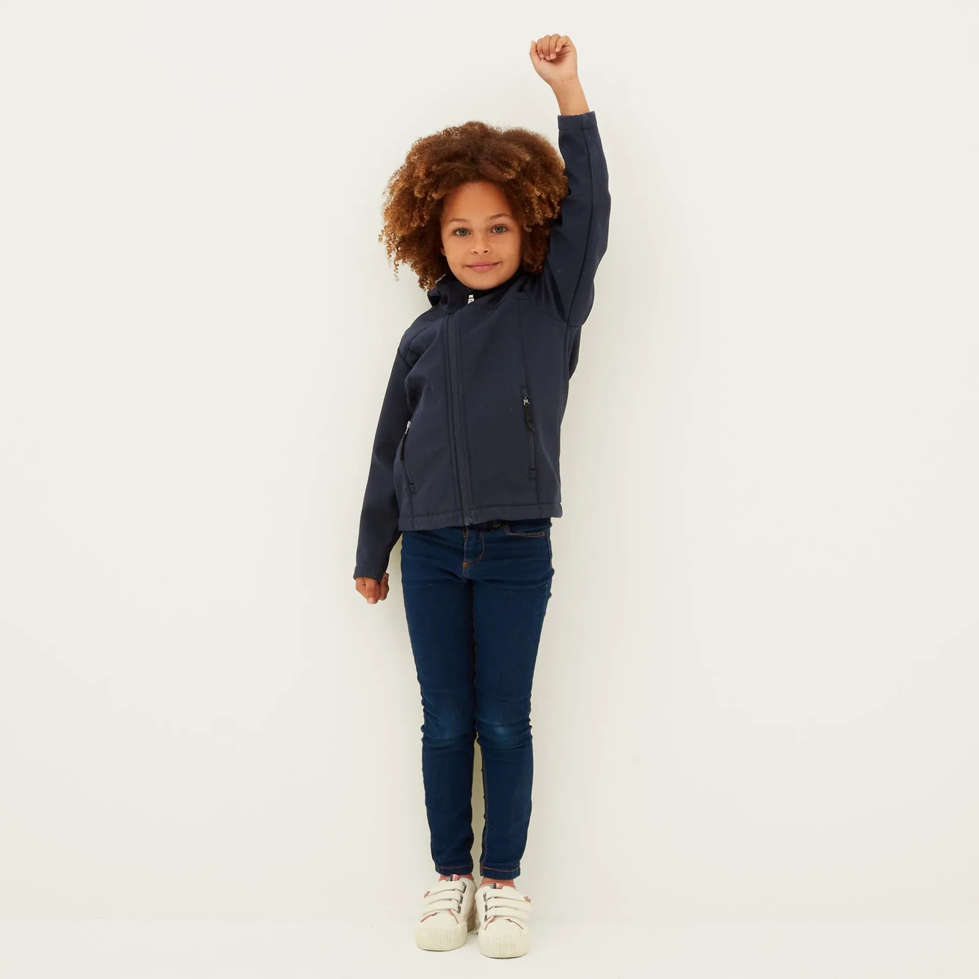 navy-blue-koroma-kids-softshel-TsuByQvk-2.webp Online TOG24 Blue Koroma Kids Softshell Hooded Jacket | Navy