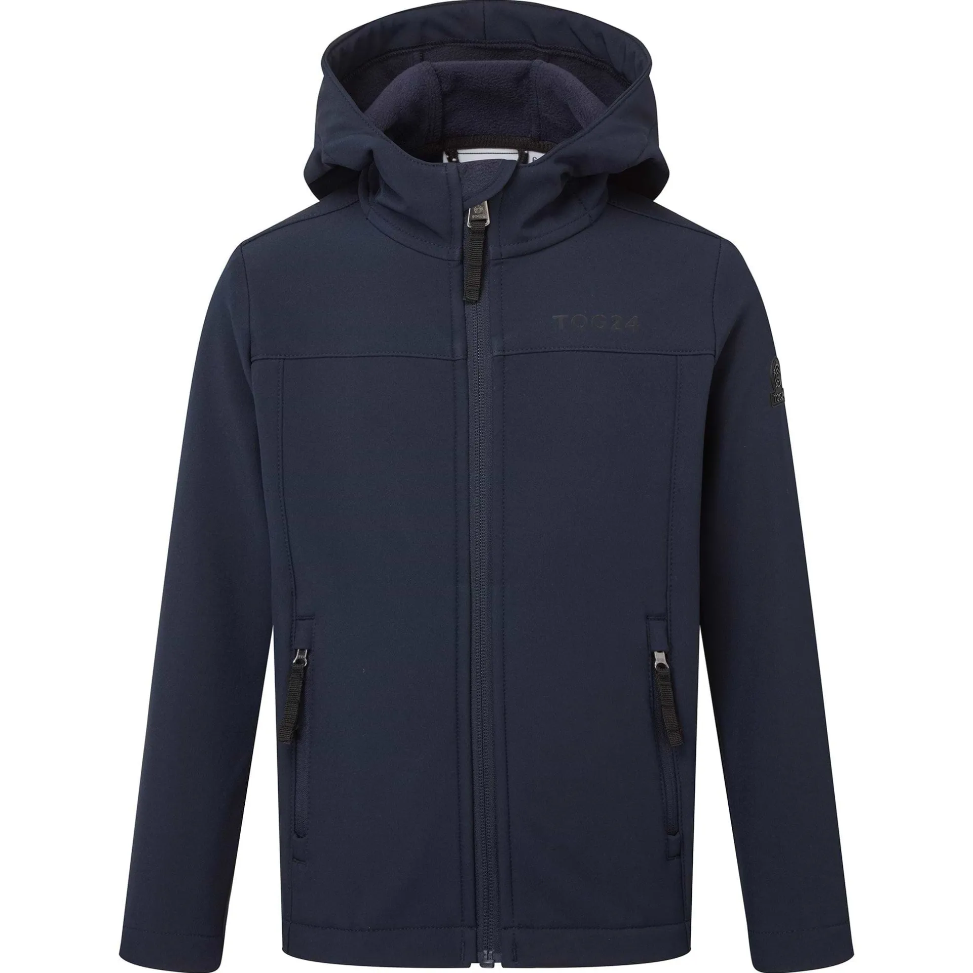 navy-blue-koroma-kids-softshel-TsuByQvk-5.webp Online TOG24 Blue Koroma Kids Softshell Hooded Jacket | Navy