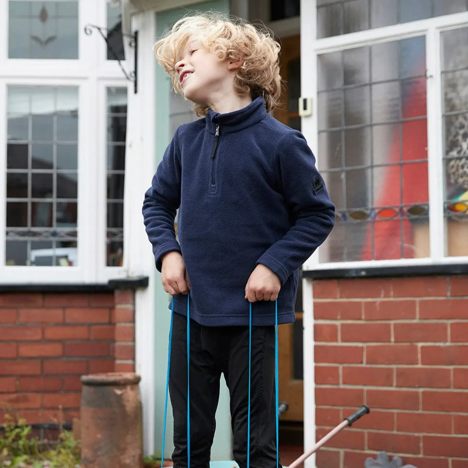 navy-toffolo-kids-zip-neck-pul-QINFyZPD-0.webp Hot TOG24 Toffolo Kids Zip Neck Pull-On Fleece | Navy