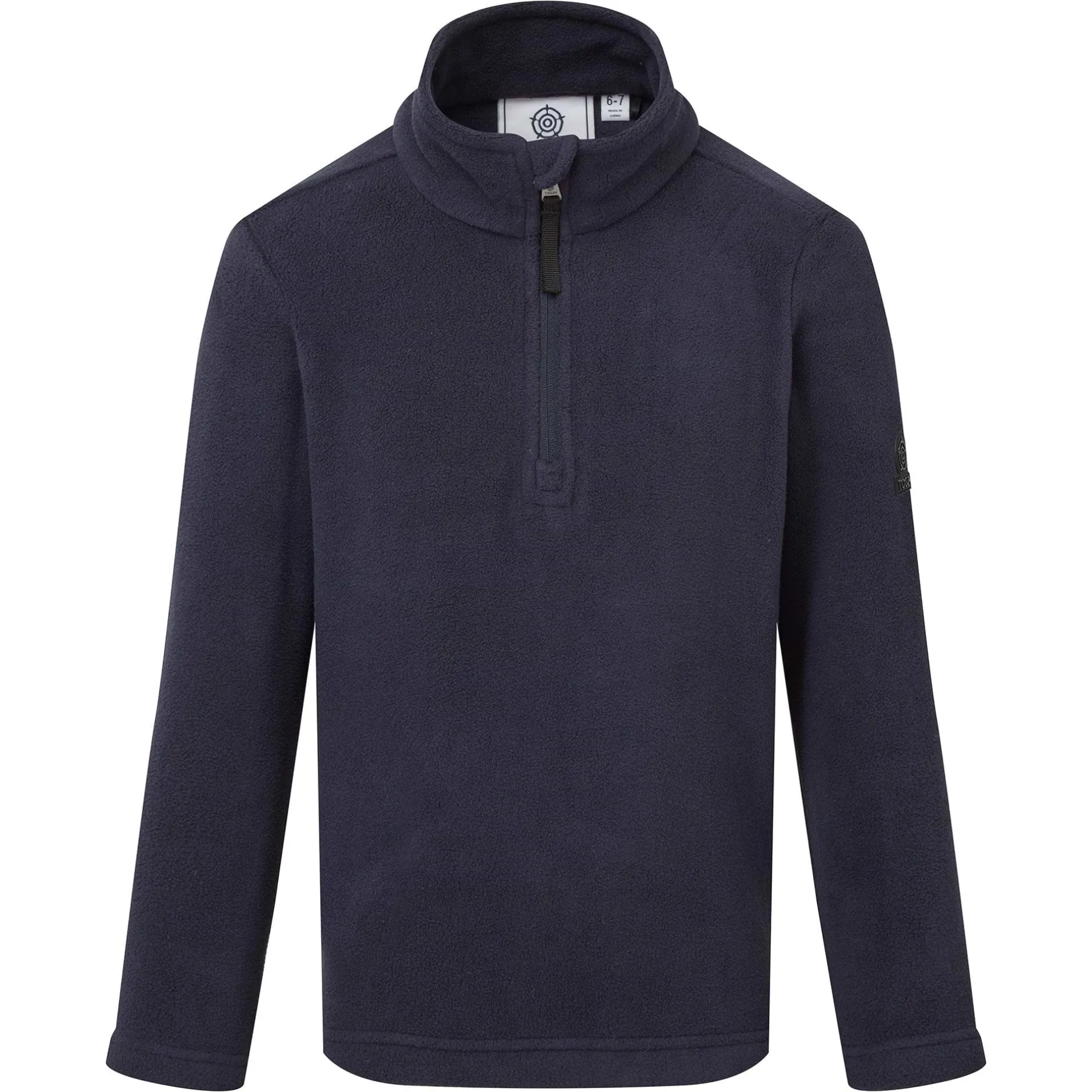 navy-toffolo-kids-zip-neck-pul-QINFyZPD-5.webp Hot TOG24 Toffolo Kids Zip Neck Pull-On Fleece | Navy