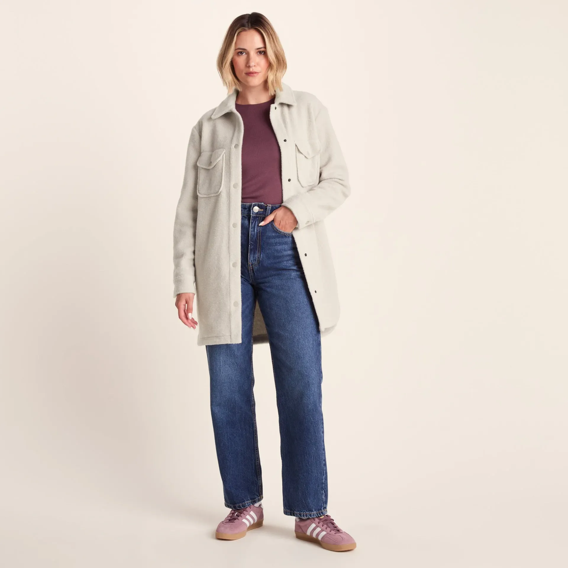 nayla-womens-shacket-warm-clou-DAOnniAk-2.webp Discount TOG24 Nayla Womens Shacket Warm Cloud